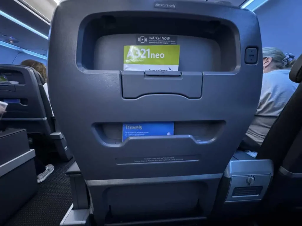 AA A321neo First Class Seat