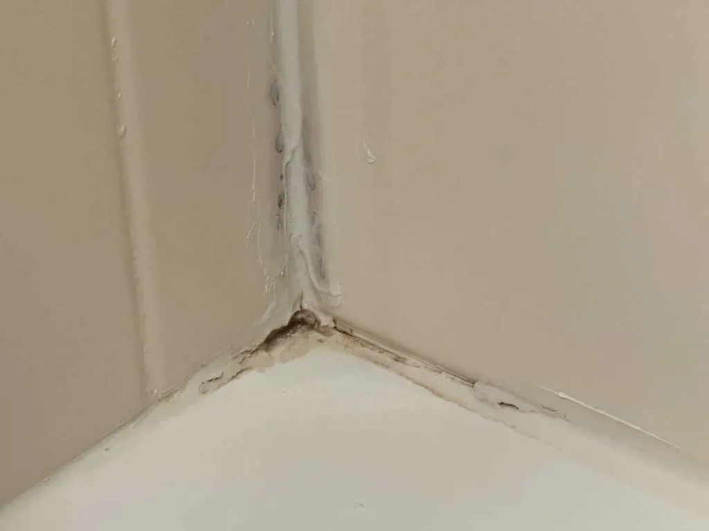 Bathroom caulk