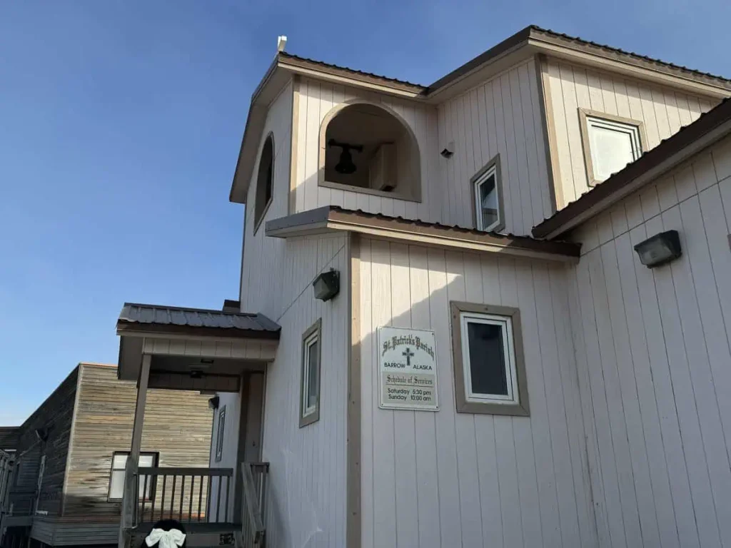 Outside St. Patricks Utqiagvik