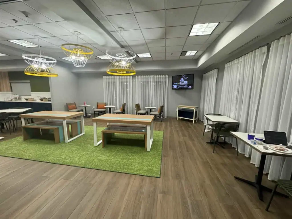 Spark breakfast area