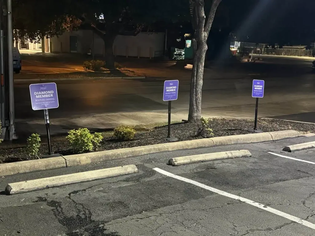 Spark diamond parking