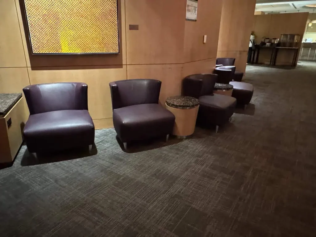 Admirals Club DFW Terminal B Seating Area