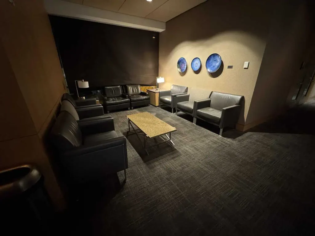 Admirals Club DFW Terminal B Seating Area
