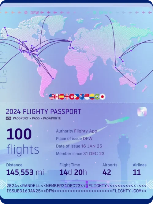 2024 Flighty Passport
