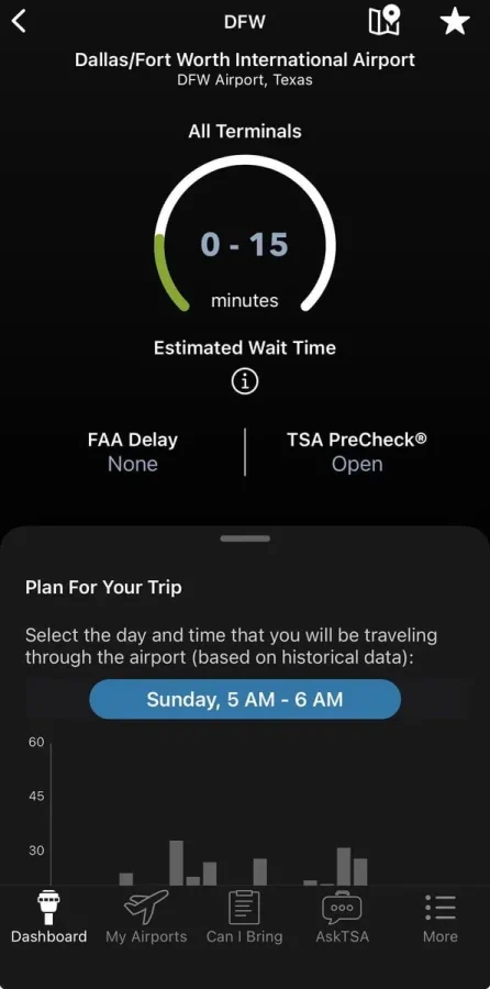 MyTSA App_DFW-01