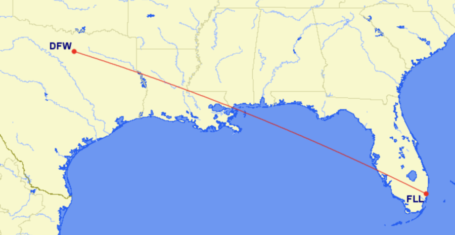 Map - DFW FLL