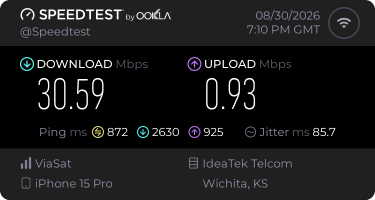 05_American Airlines A321 First Class IFE_02_Wifi Speed